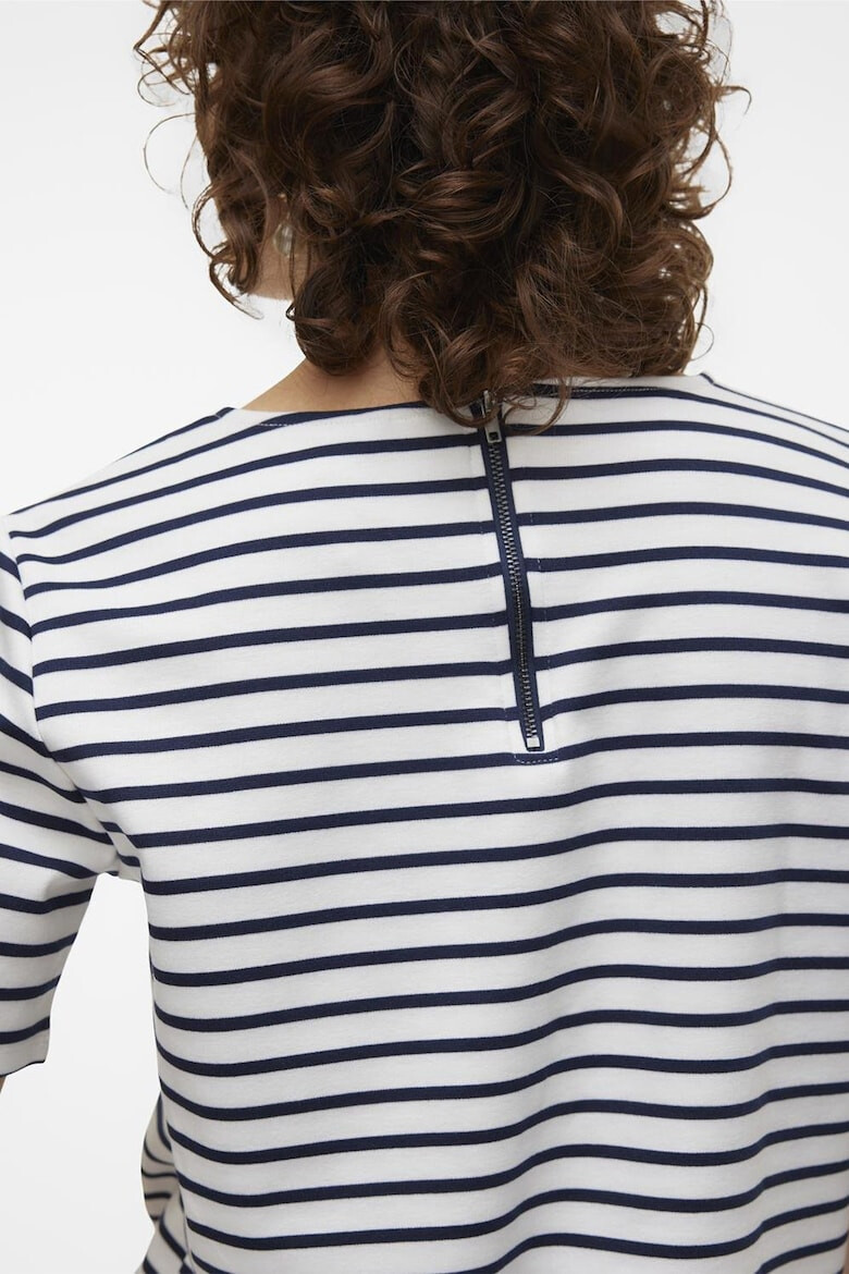 Vero Moda Тениска с цип на гърба - Pepit.bg