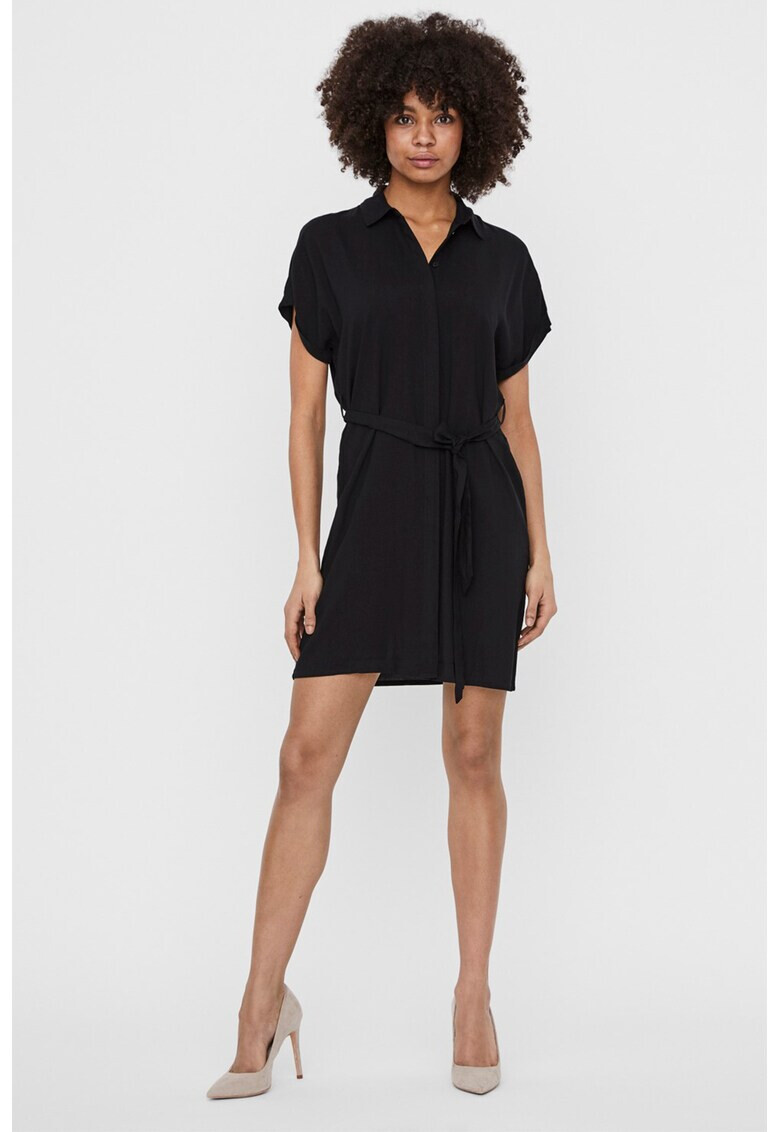 Vero Moda Рокля тип риза Simply с колан - Pepit.bg