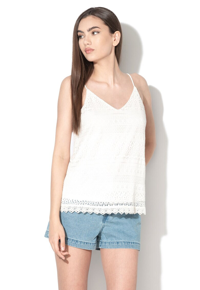 Vero Moda Топ Honey с шпиц деколте - Pepit.bg