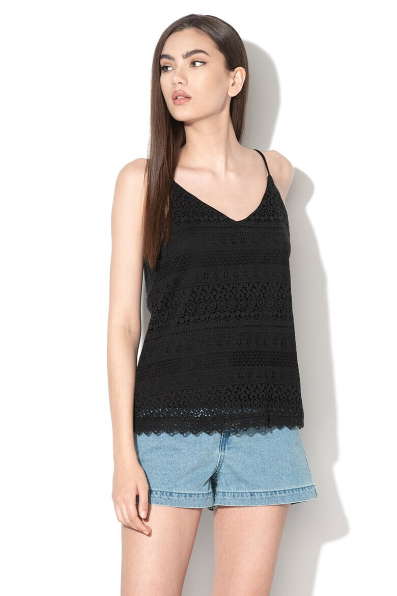 Vero Moda Топ Honey с шпиц деколте - Pepit.bg
