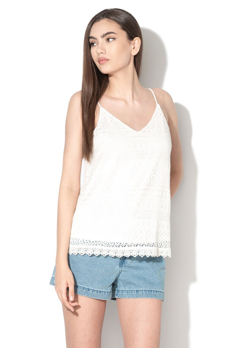 Vero Moda Топ Honey с шпиц деколте - Pepit.bg