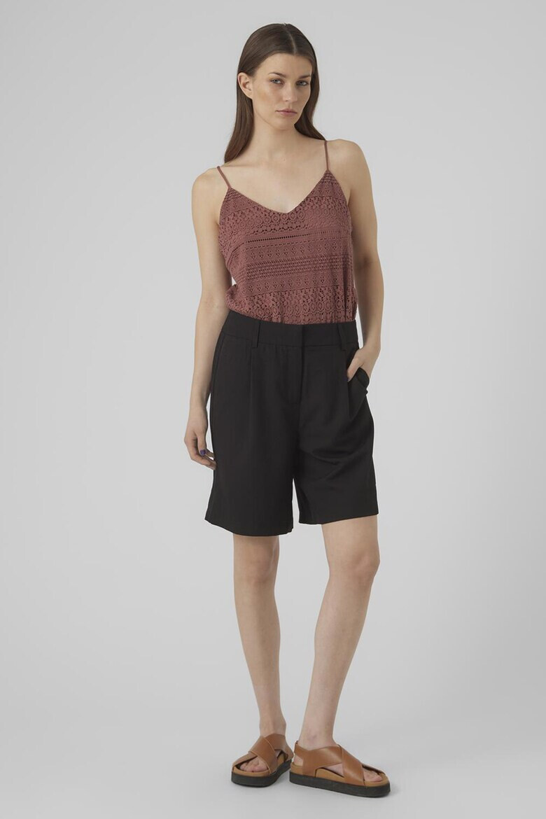 Vero Moda Топ Honey с шпиц деколте - Pepit.bg