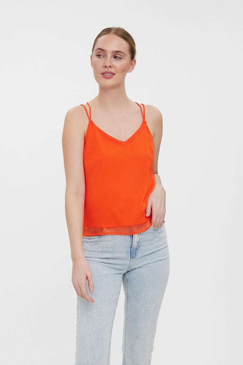 Vero Moda Топ Linia с кръстосани презрамки - Pepit.bg
