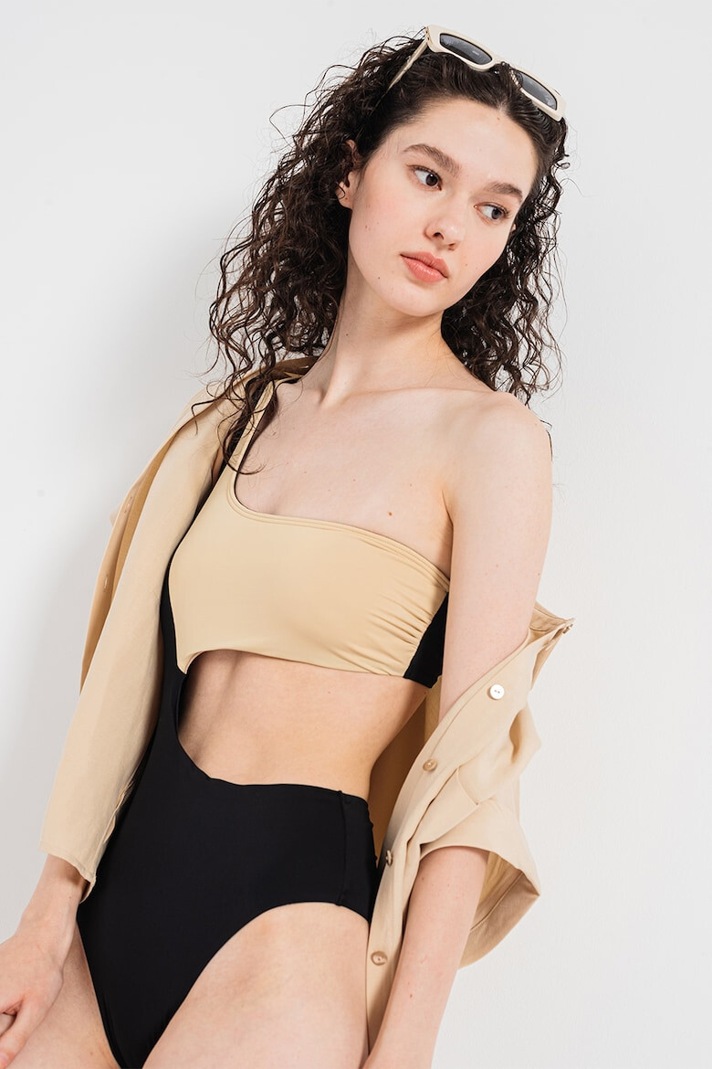 Vero Moda Цял бански Leah с отвор - Pepit.bg