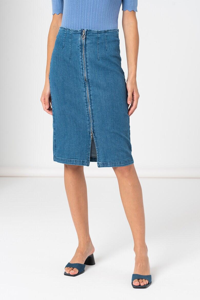 Vero Moda Вталена дънкова пола Molly - Pepit.bg