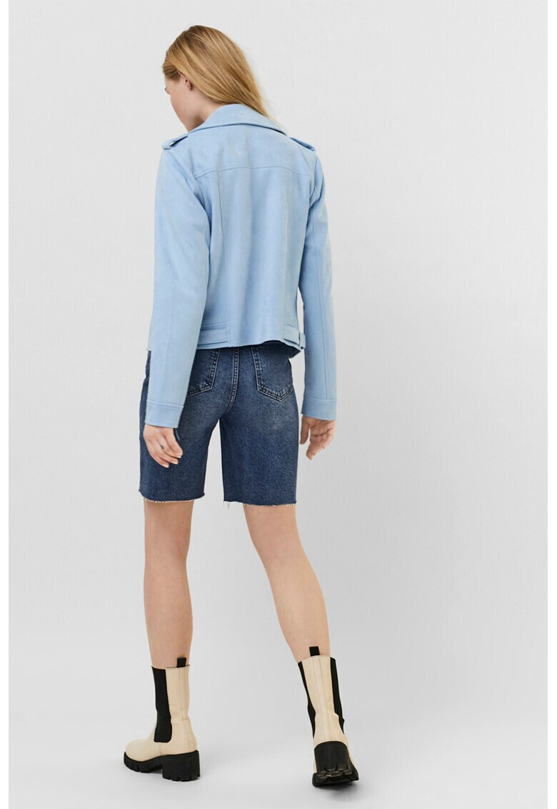 Vero Moda Яке от еко велур с цип - Pepit.bg