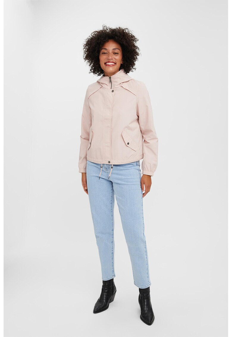 Vero Moda Яке с качулка и цип - Pepit.bg
