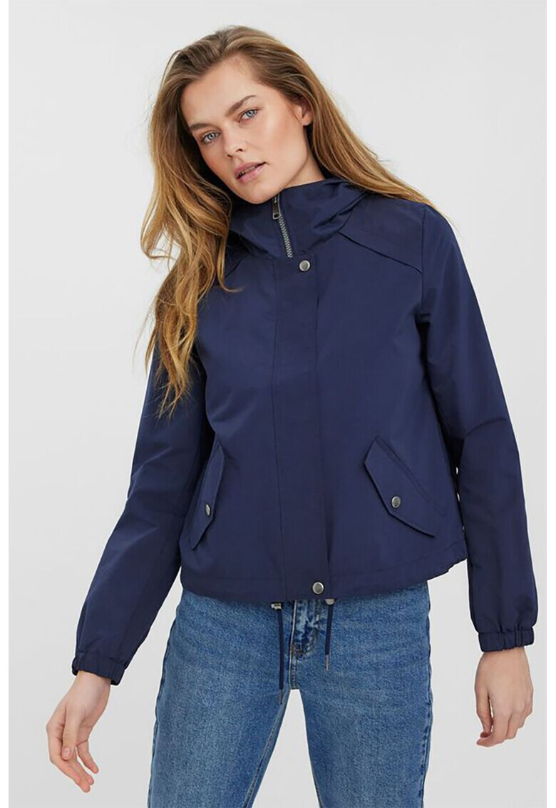Vero Moda Яке с качулка и цип - Pepit.bg