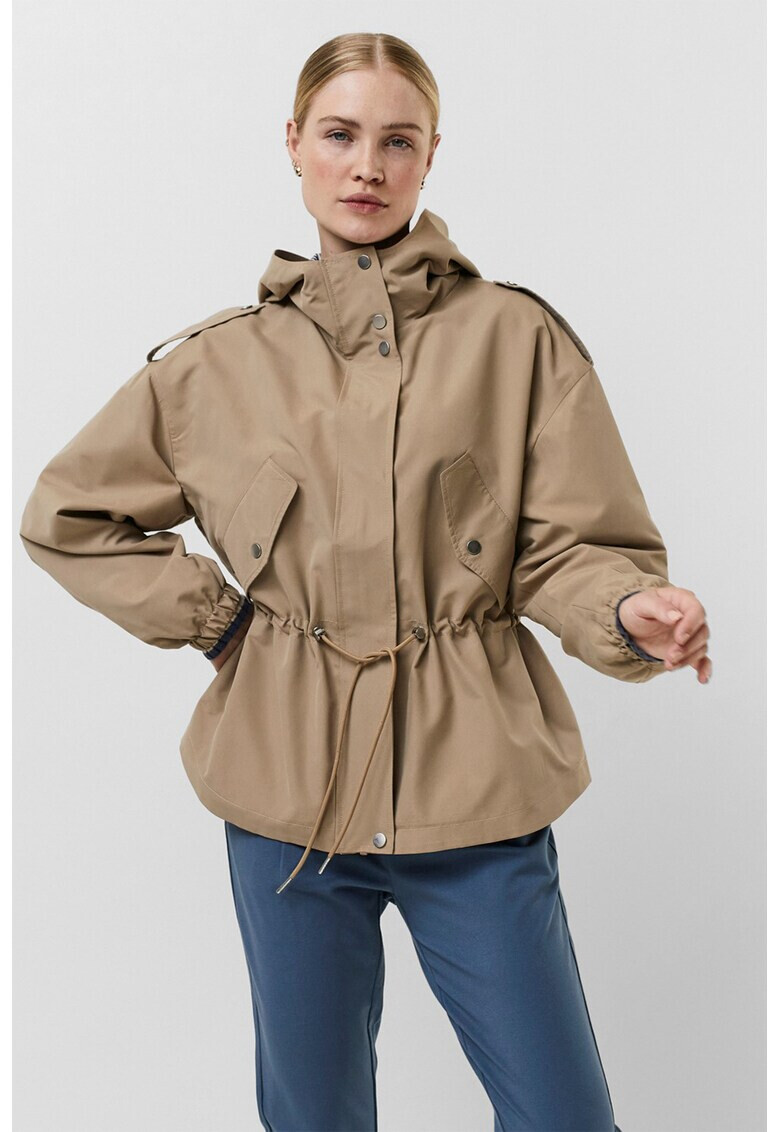 Vero Moda Яке с качулка и връзка - Pepit.bg