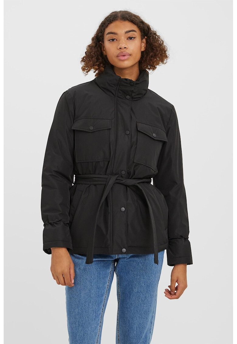 Vero Moda Зимно яке с колан - Pepit.bg