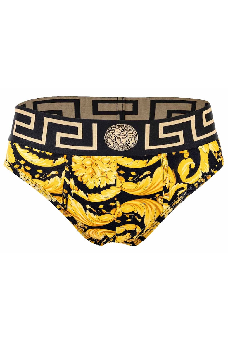 Versace Бикини с графика - Златист/Черен - Pepit.bg