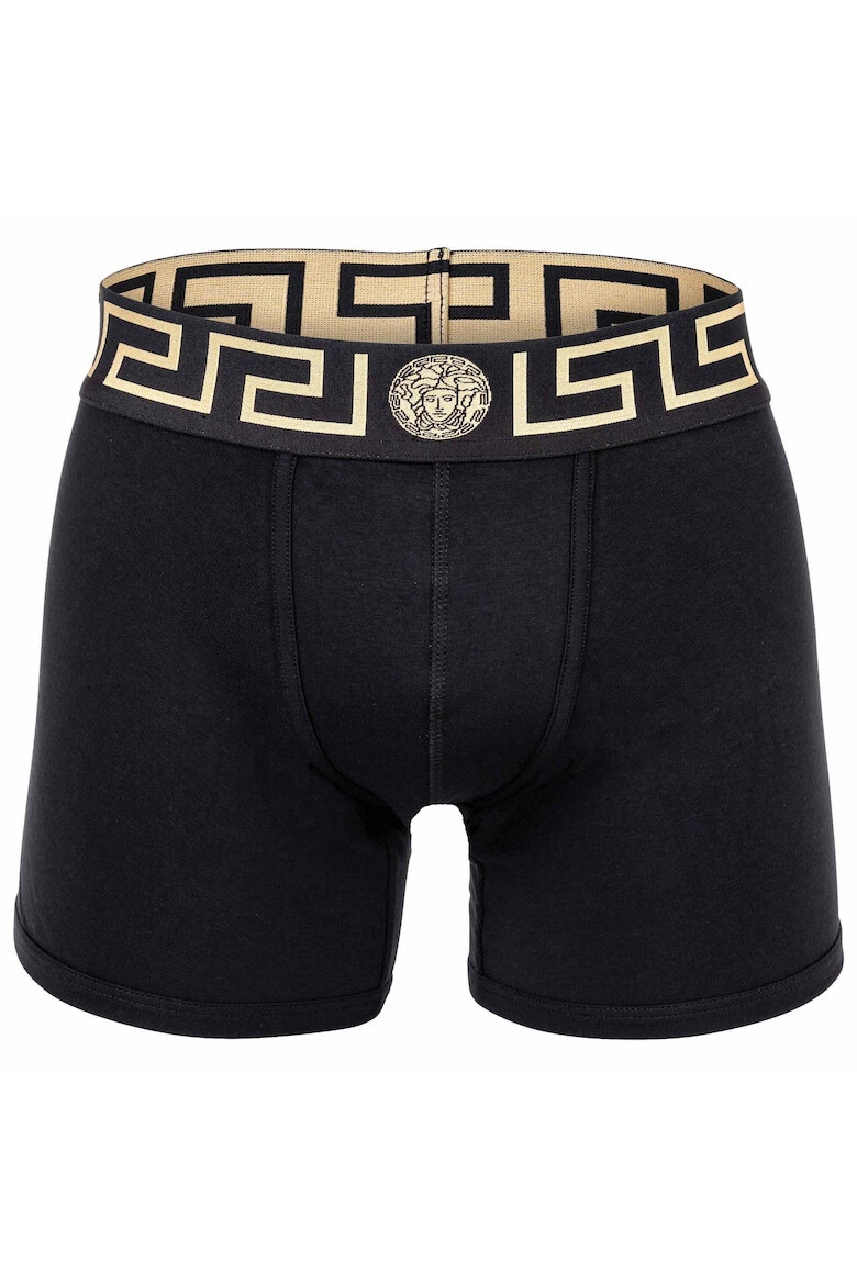Versace Боксерки с лого на талията - Черен - Pepit.bg