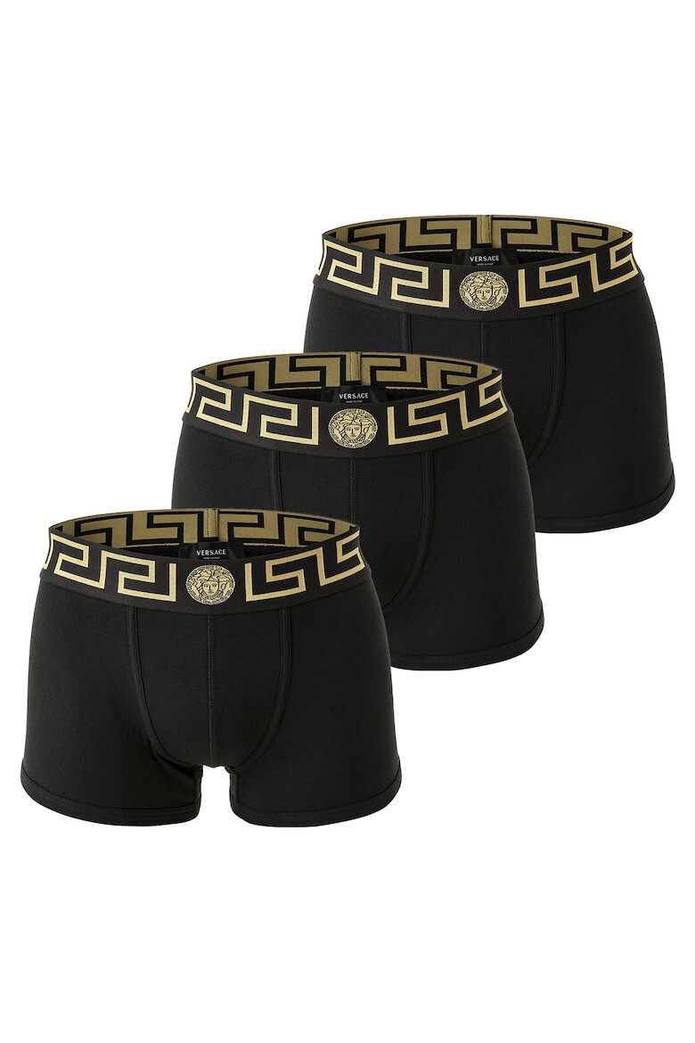 Versace Боксерки с лого - 3 чифта - Pepit.bg