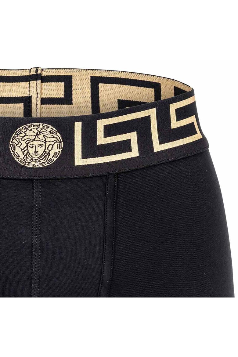 Versace Боксерки с лого на талията - Черен - Pepit.bg