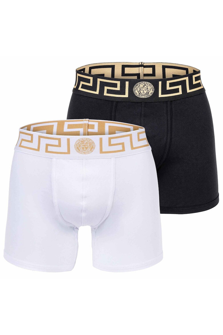 Versace Боксерки Topeka с лого - 2 чифта - Pepit.bg