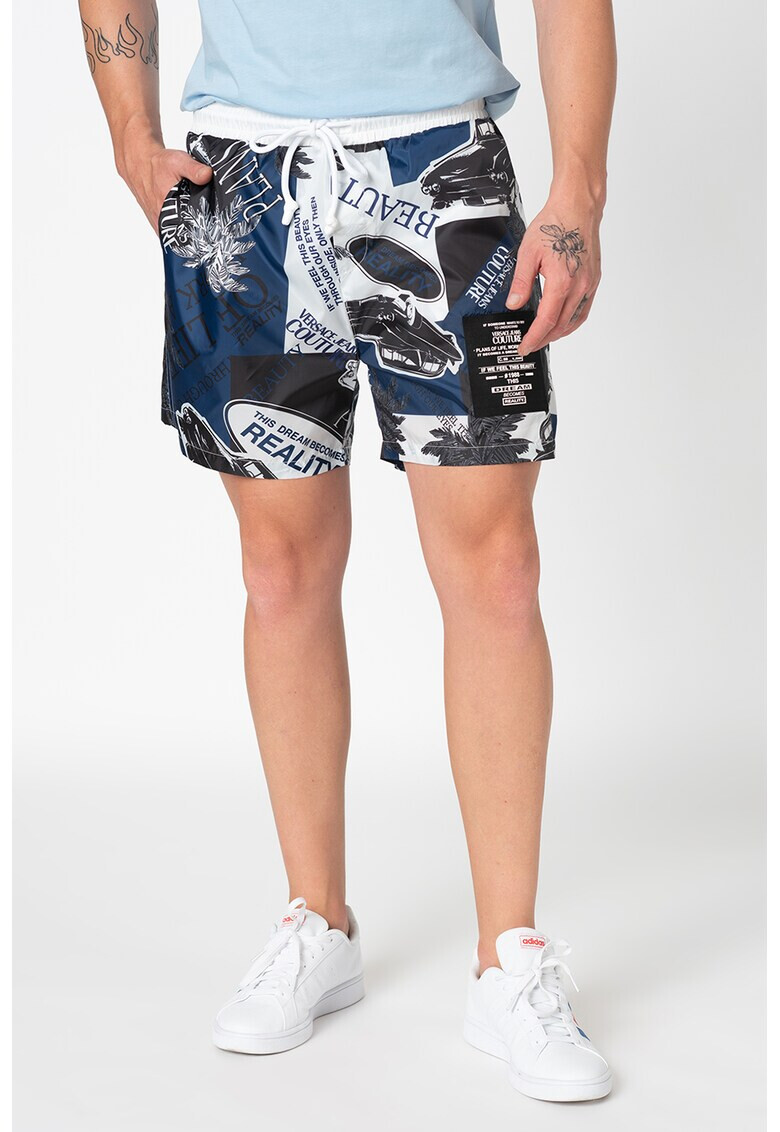 Versace Jeans Couture Бермуди с фигурална шарка - Pepit.bg