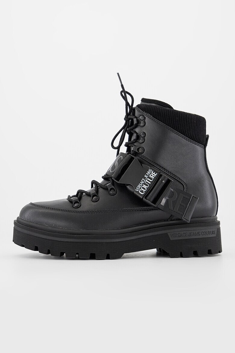 Versace Jeans Couture Боти с кожени панели - Pepit.bg