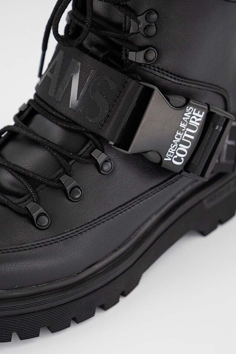 Versace Jeans Couture Боти с кожени панели - Pepit.bg