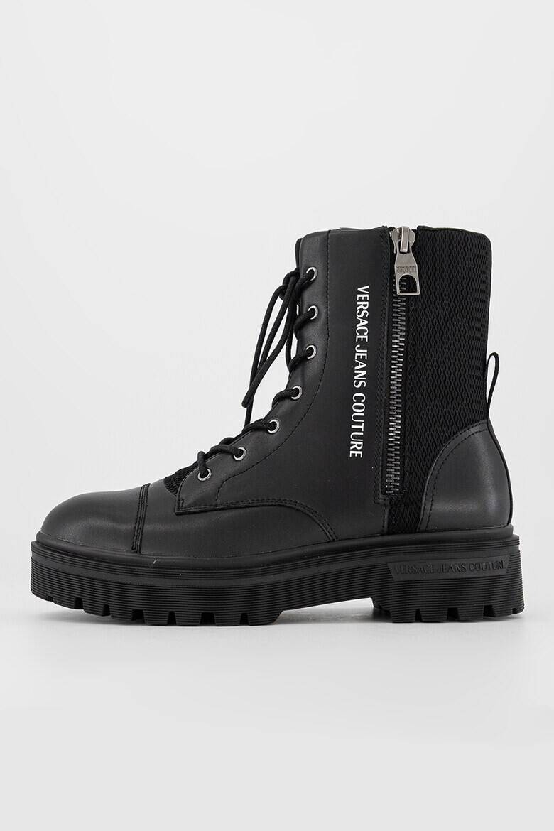 Versace Jeans Couture Боти с текстилен панел - Pepit.bg