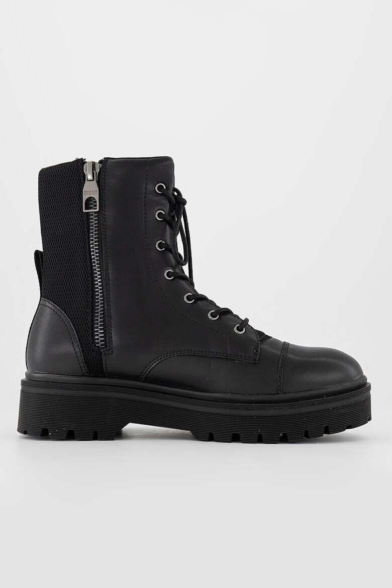 Versace Jeans Couture Боти с текстилен панел - Pepit.bg