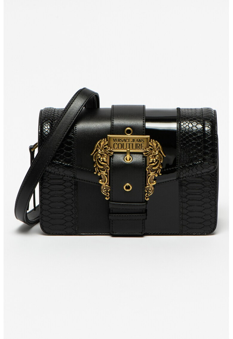 Versace Jeans Couture Чанта от еко кожа с капаче - Pepit.bg