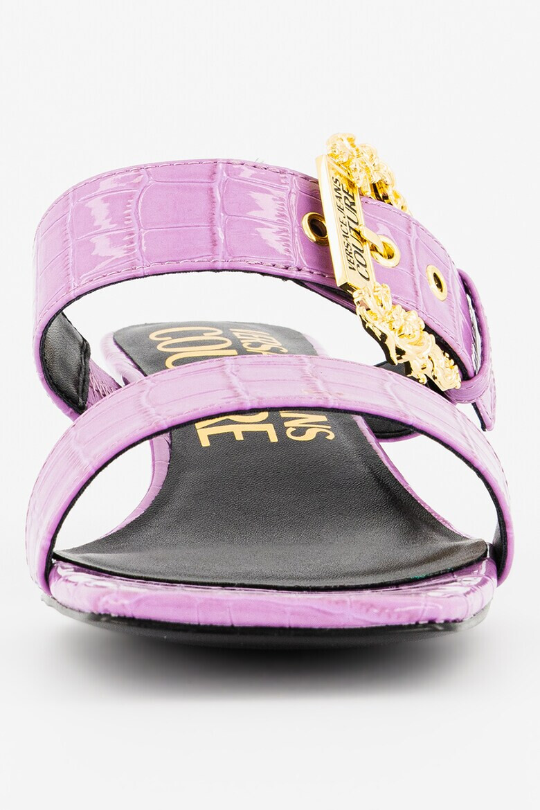 Versace Jeans Couture Чехли с шагрен - Pepit.bg