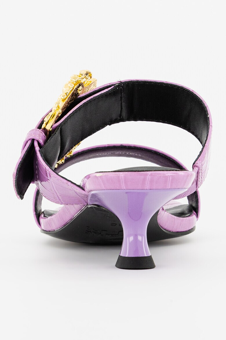 Versace Jeans Couture Чехли с шагрен - Pepit.bg