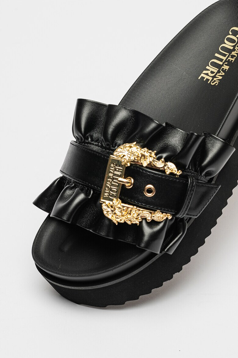 Versace Jeans Couture Чехли на равна платформа - Pepit.bg