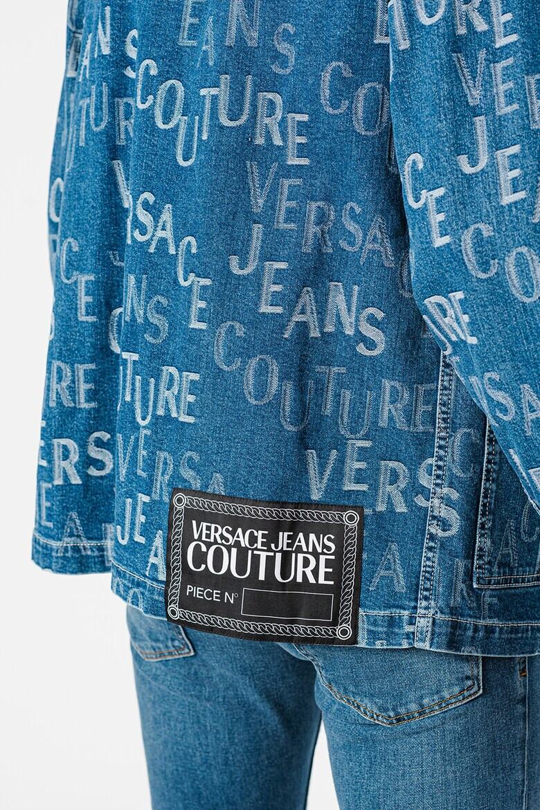 Versace Jeans Couture Дънково яке с лого - Pepit.bg