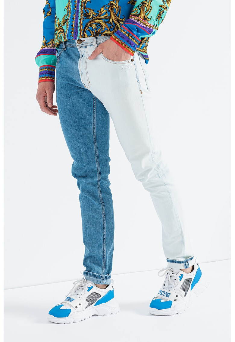 Versace Jeans Couture Двуцветни дънки - Pepit.bg