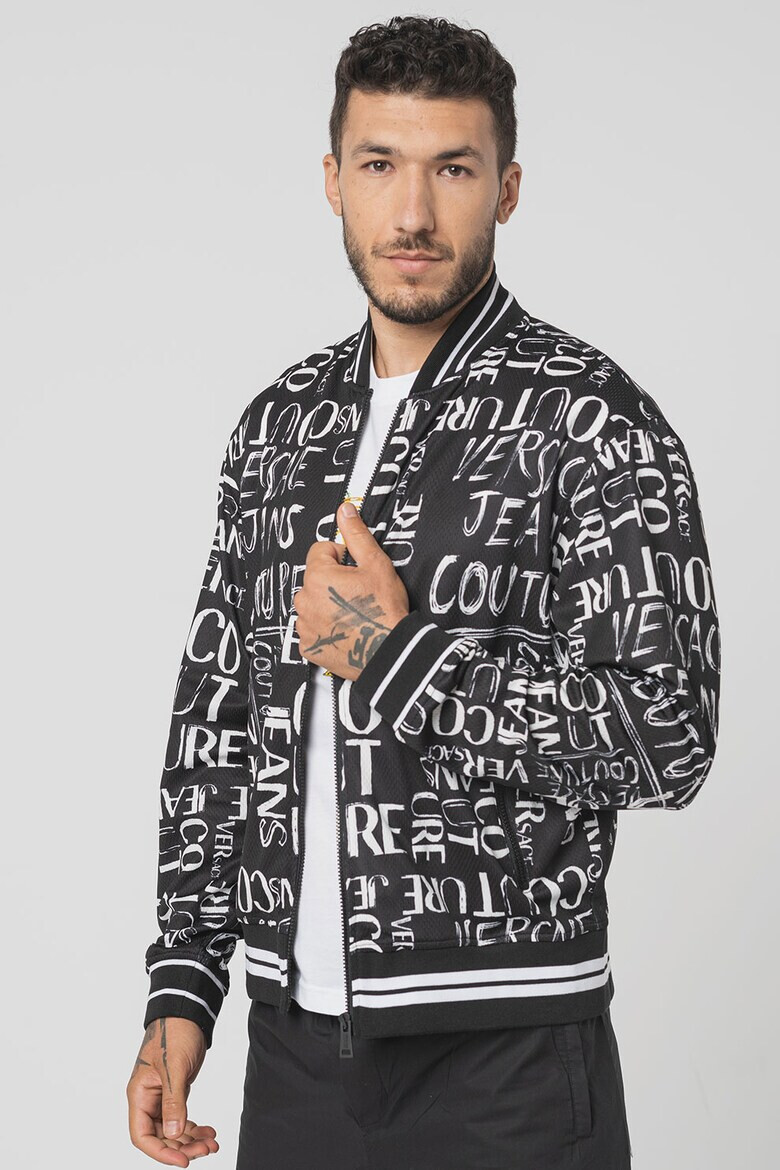 Versace Jeans Couture Яке бомбър с лого - Pepit.bg