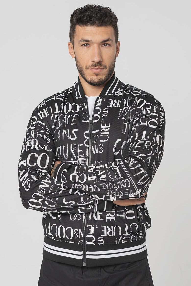 Versace Jeans Couture Яке бомбър с лого - Pepit.bg