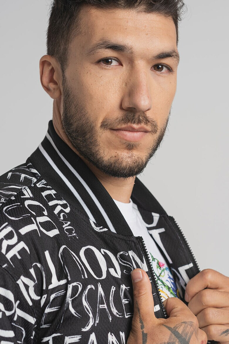 Versace Jeans Couture Яке бомбър с лого - Pepit.bg