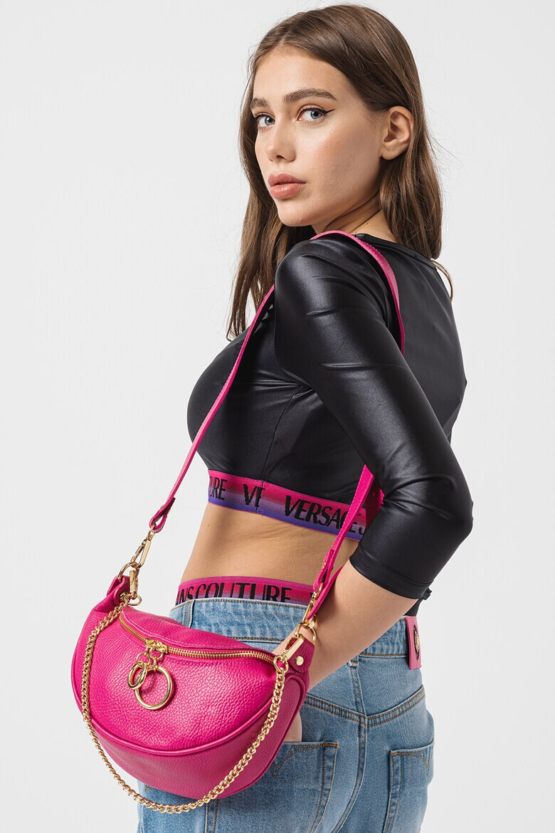 Versace Jeans Couture Къса блуза с лого - Pepit.bg