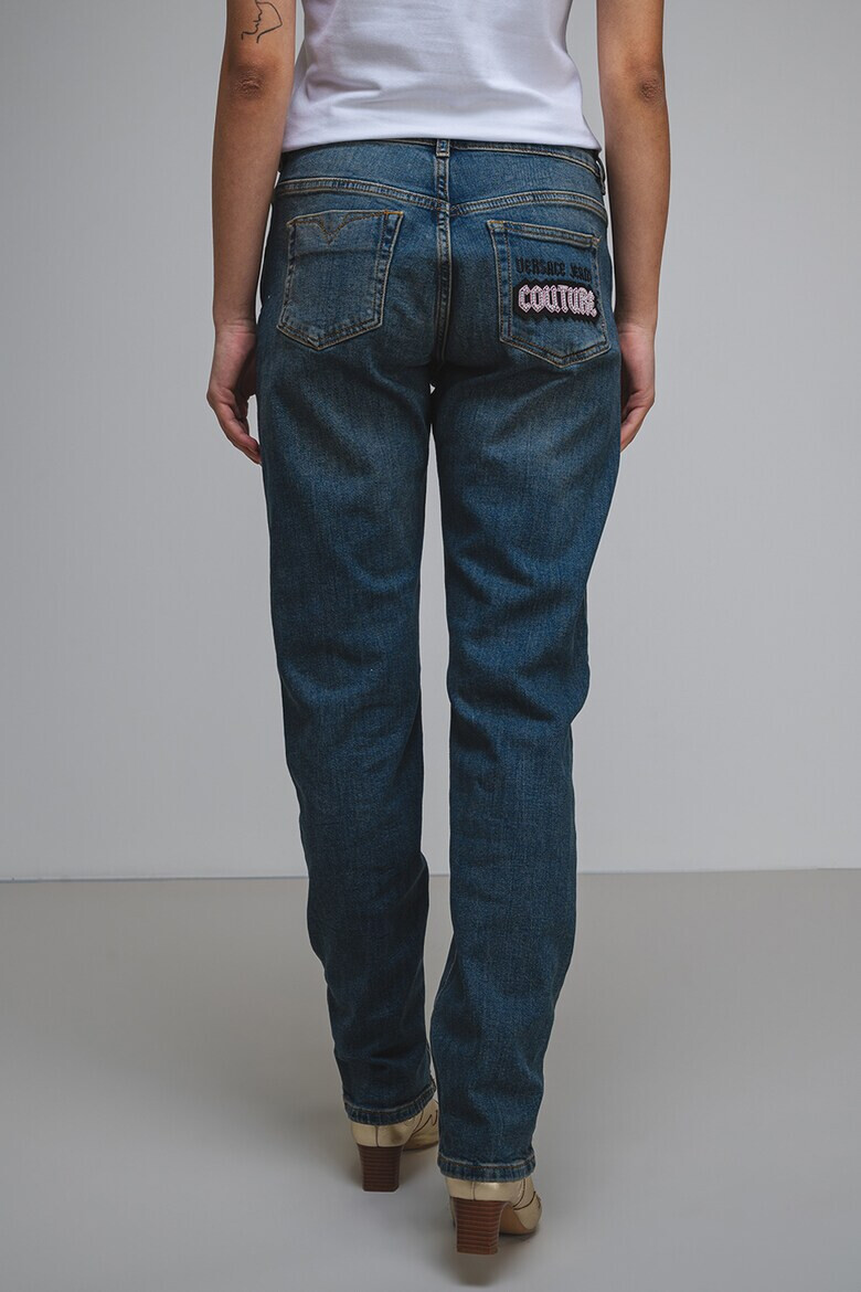 Versace Jeans Couture Прави дънки - Прашно синьо - Pepit.bg