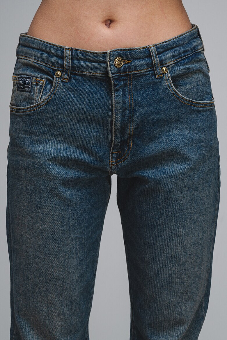 Versace Jeans Couture Прави дънки - Прашно синьо - Pepit.bg