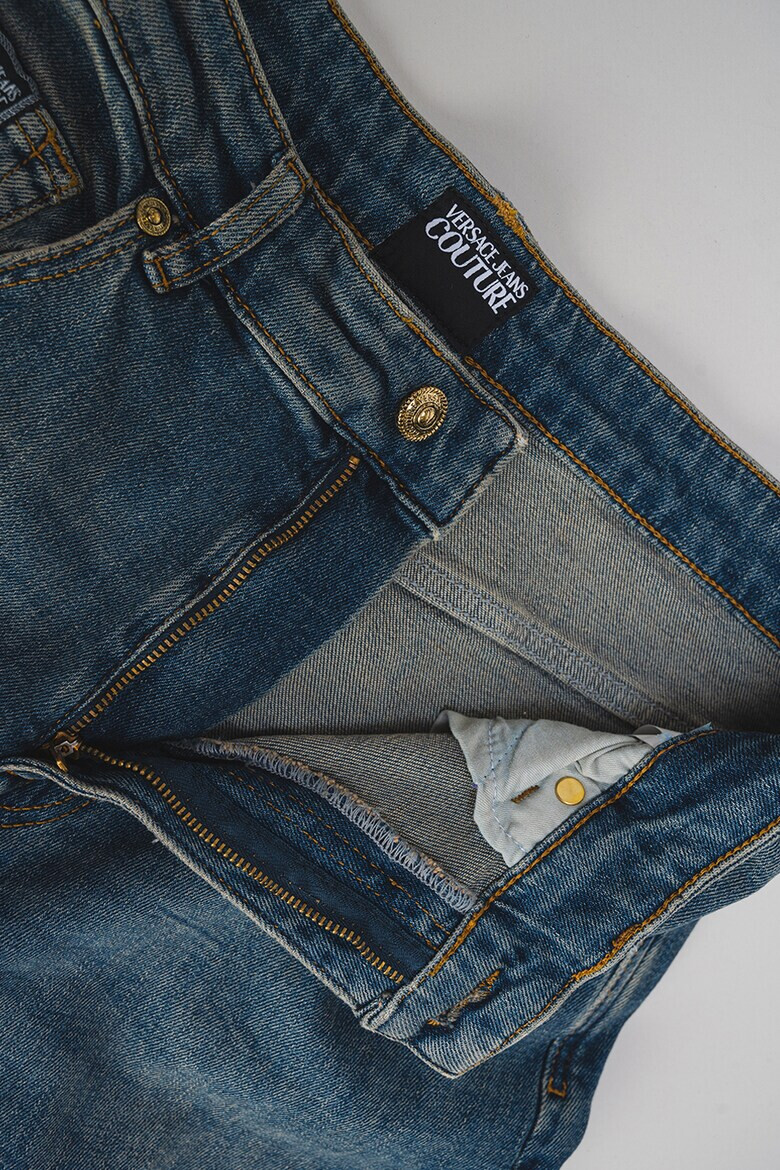 Versace Jeans Couture Прави дънки - Прашно синьо - Pepit.bg