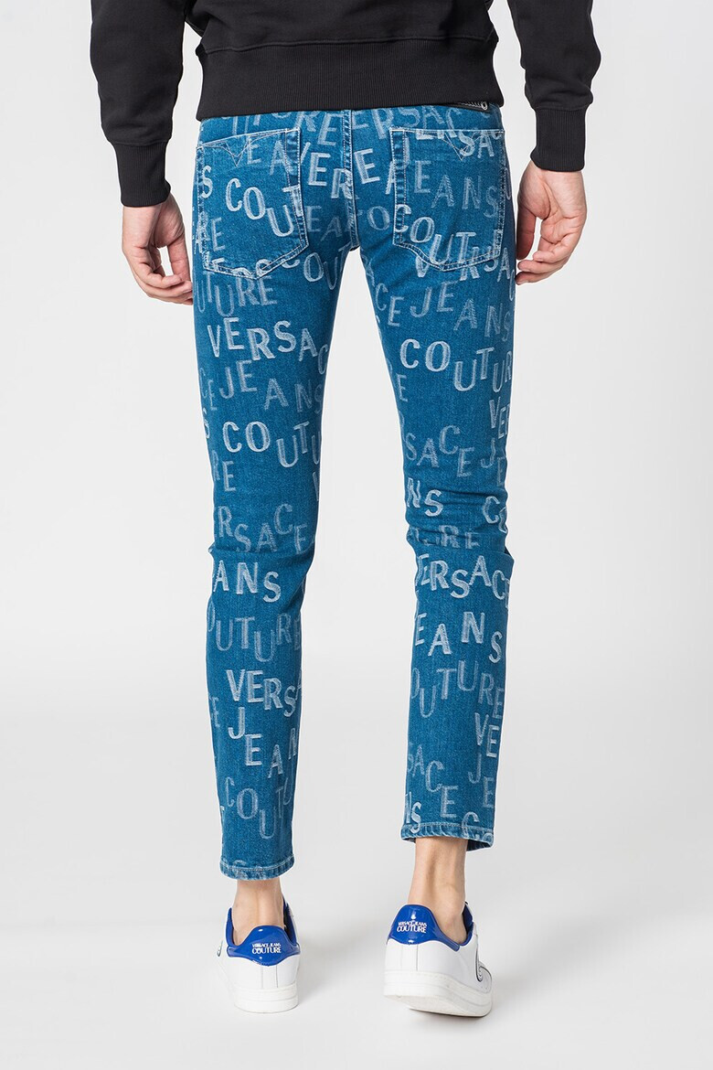 Versace Jeans Couture Прилепнали дънки с лого - Pepit.bg