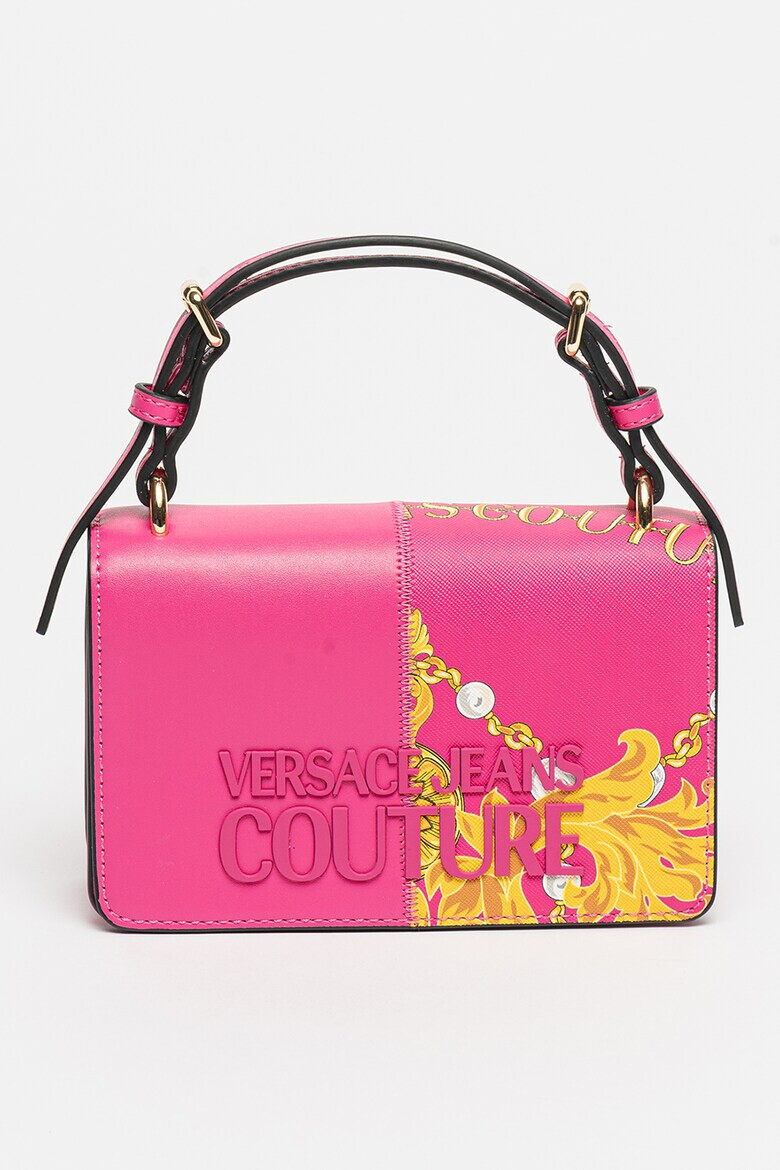 Versace Jeans Couture Ръчна чанта Rock Cut с капаче - Pepit.bg