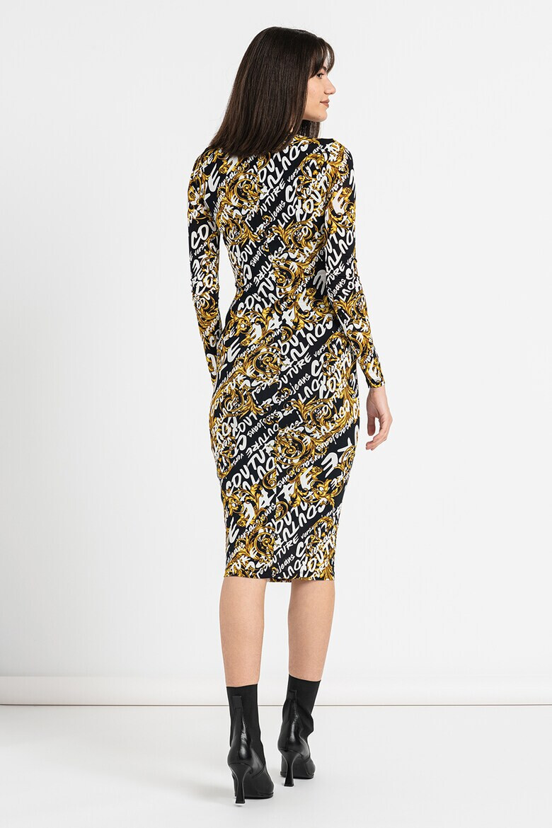 Versace Jeans Couture Рокля с лого - Pepit.bg