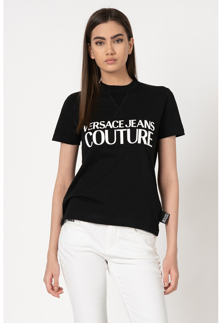 Versace Jeans Couture Тениска с лого - Pepit.bg