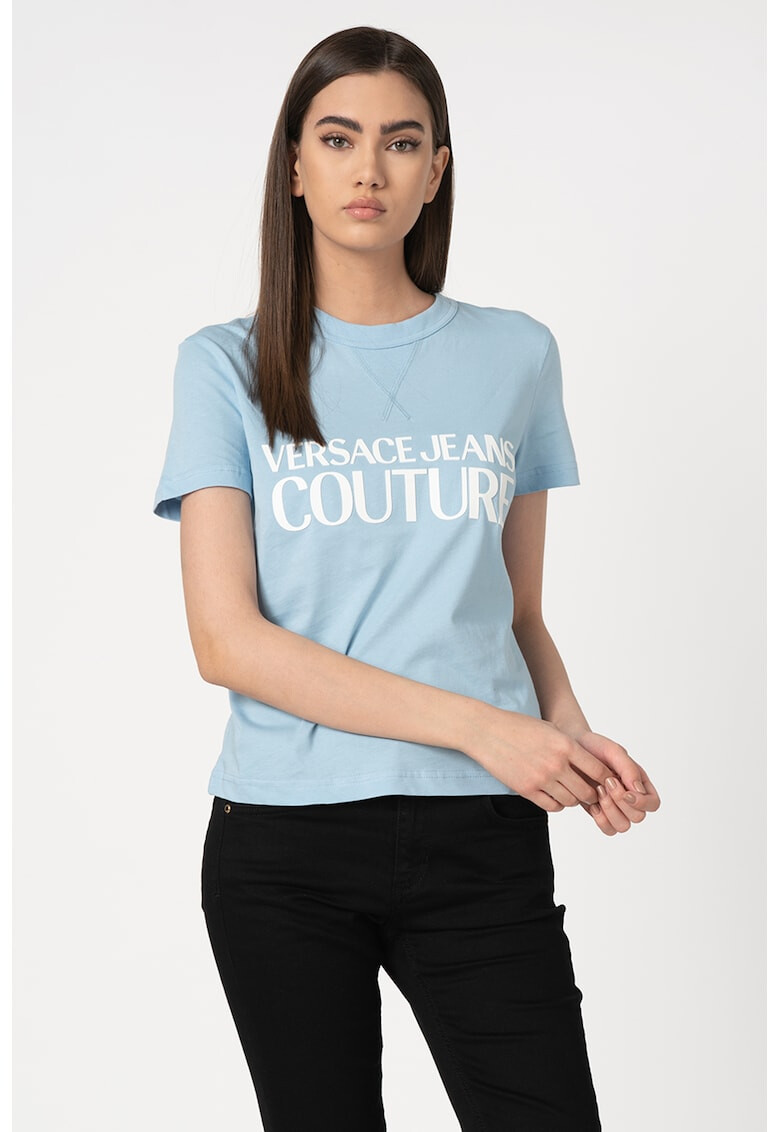 Versace Jeans Couture Тениска с лого - Pepit.bg