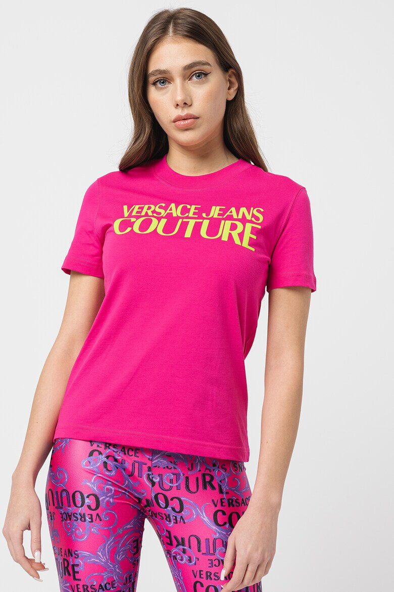 Versace Jeans Couture Тениска с лого - Pepit.bg