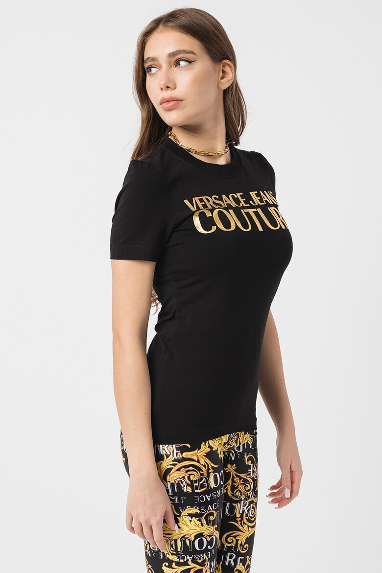 Versace Jeans Couture Тениска с лого - Pepit.bg