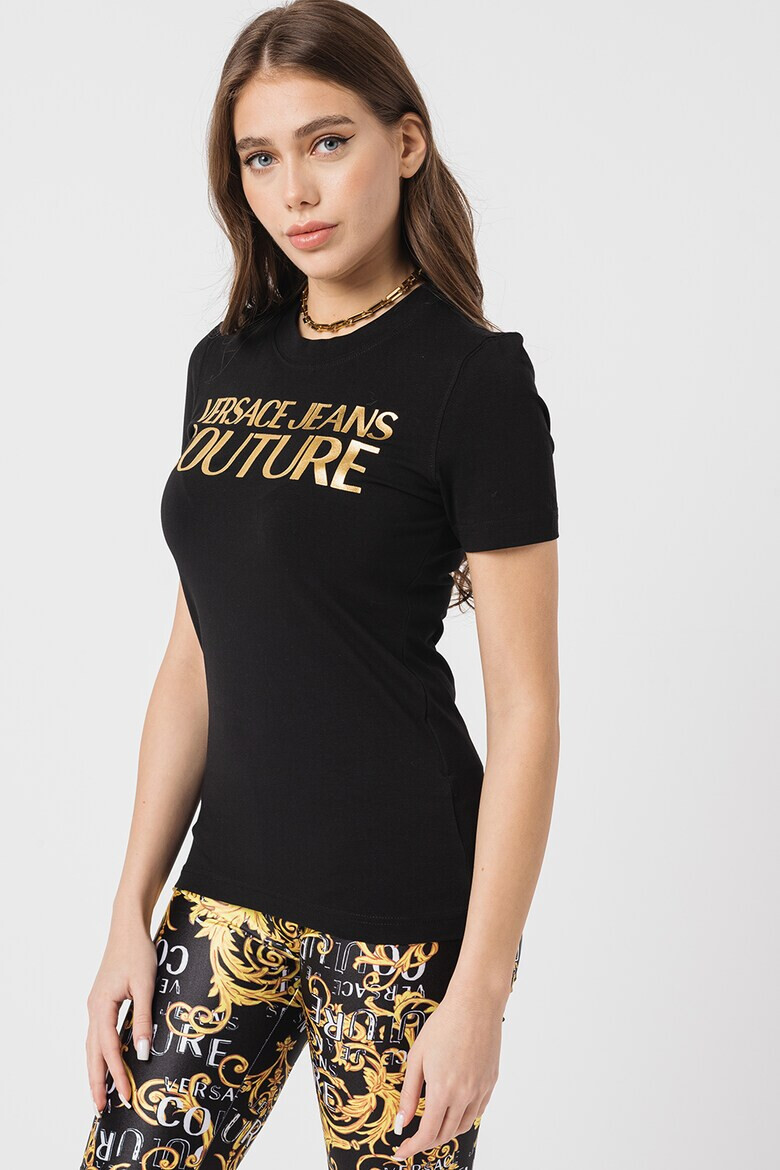 Versace Jeans Couture Тениска с лого - Pepit.bg