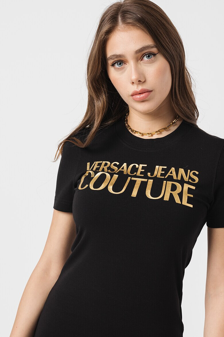 Versace Jeans Couture Тениска с лого - Pepit.bg