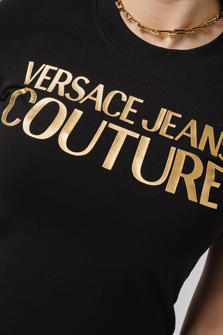 Versace Jeans Couture Тениска с лого - Pepit.bg