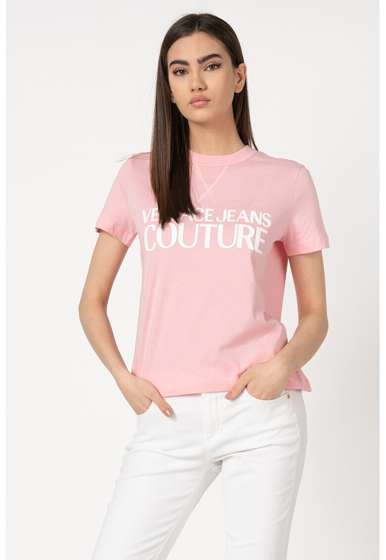 Versace Jeans Couture Тениска с лого - Pepit.bg