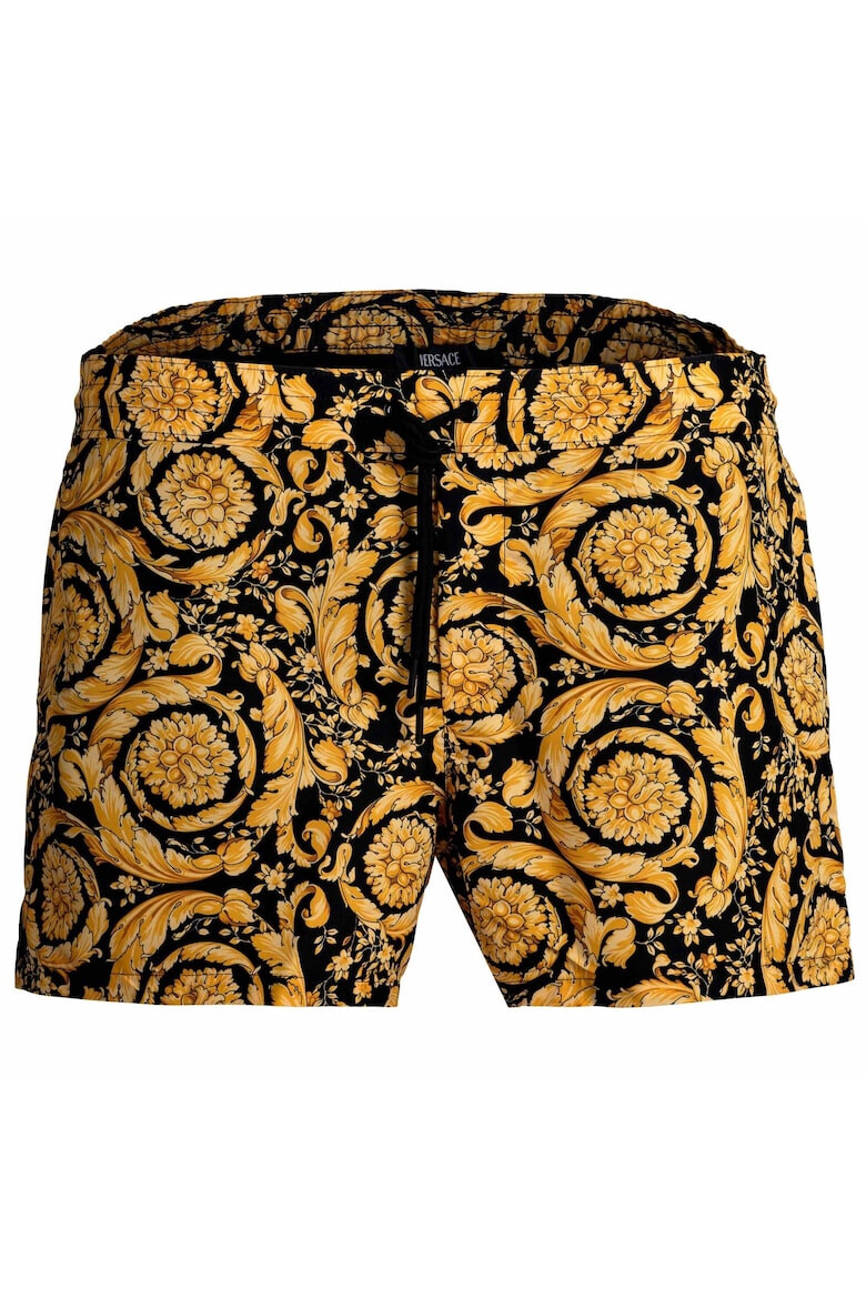 Versace Плувни шорти Barocco с лого - Жълт - Pepit.bg