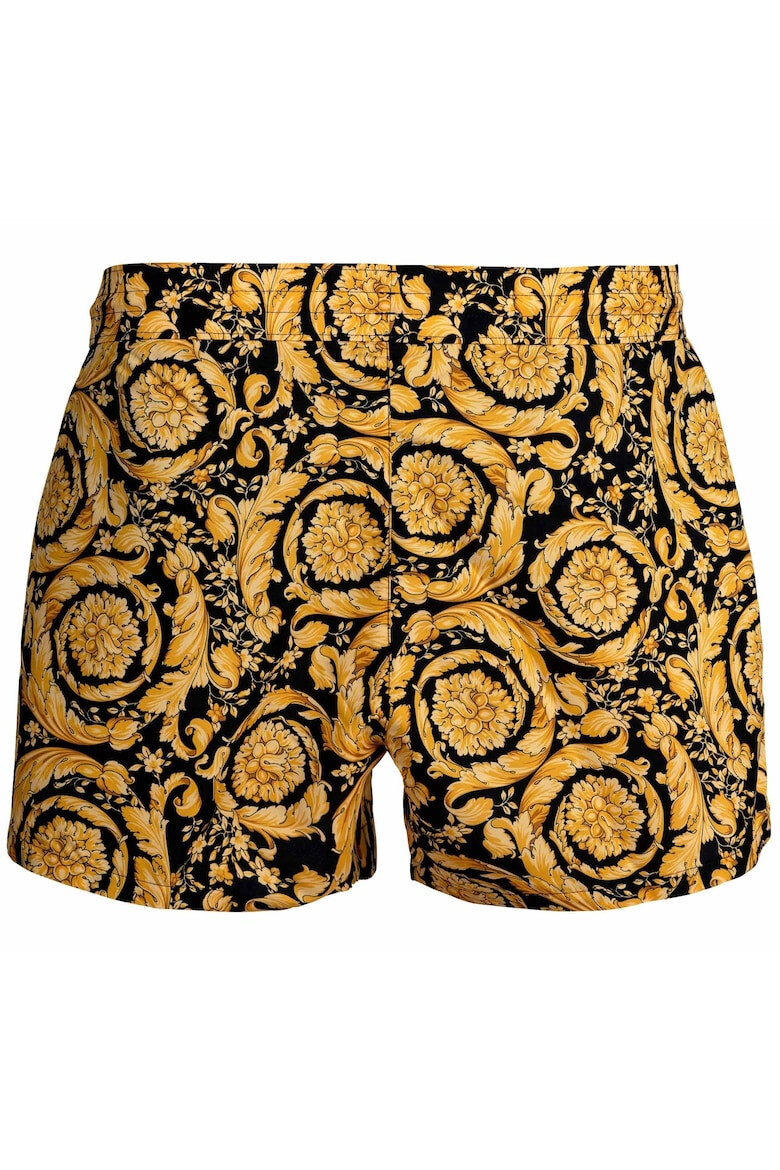 Versace Плувни шорти Barocco с лого - Жълт - Pepit.bg